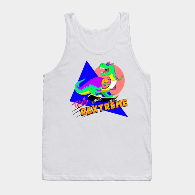 Totally REXtreme Tank Top by ToonSkribblez